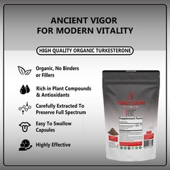 PURE AJUGA TURKESTANICA STRONG HIGH POTENCY DUAL EXTRACT 10% TURKESTERONE 100G