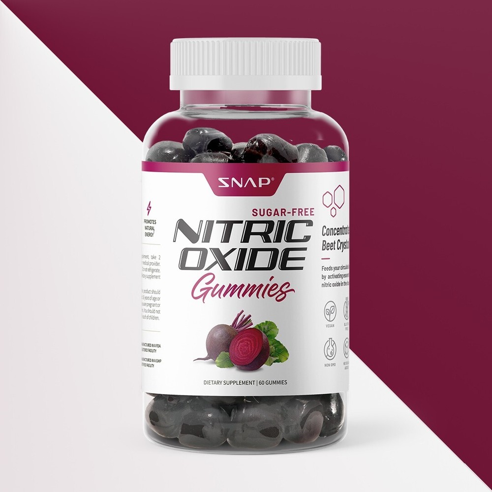 Sugar Free Nitric Oxide Beet Root Gummy Cherry – Heart Health, Blood Circulation