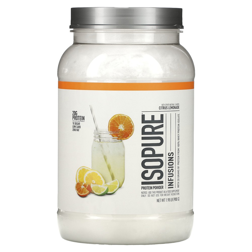 Infusions Protein Powder, Citrus Lemonade, 1.98 lb (900 g)