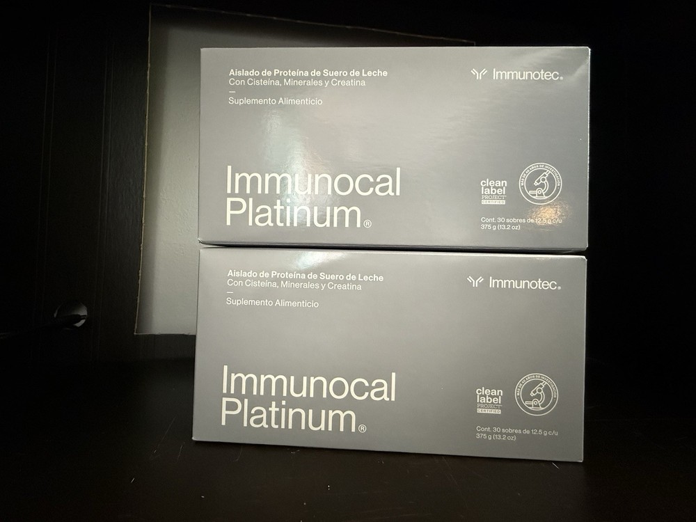 2 Immunocal Platinum Silver (SALE ‼️‼️‼️‼️‼️) EXP Dec 24/2026‼️‼️‼️