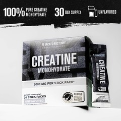 Creatine Monohydrate Stick Packs 150g – 5g Daily Creatine Supplement for Men …
