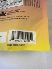 2 Pack PRIME Hydration Strawberry Banana Powder Sticks 16 Ct Each Sugar Free