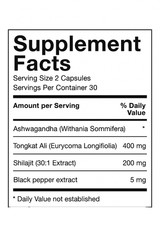 Natty Stack – All natural tested testosterone booster one month stack. Get shred