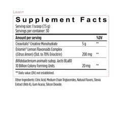 (2-Pack) JS Health Lean+ Powder Formula enhanced for metabolic, gut support