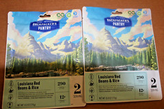 2 PACK Backpacker’s Pantry Louisiana Beans and Rice -2 Serving #BINC229