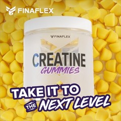 FINAFLEX Creatine Gummies 120 Gummies Lemon Burst Flavor Promotes Muscular…