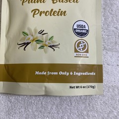 Lot Of 3, Nutri Hut, Plant Based Protein Powder, 6 oz Each Vanilla, (T746)