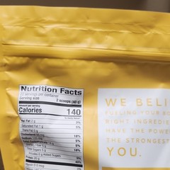 Pure Power Whey Protein Powder + Probiotics Banana Muscle Gain Unisex