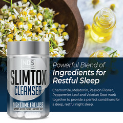 Slim-Tox – Fat-Loss Support – Appetite Control and Restful Sleep – (90 Capsules)