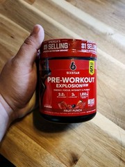 Pre-Workout Explosion 2.0 Fruit Punch 9.52 oz EXP 06/2027 Extreme Energy