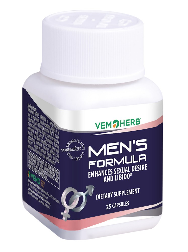 VEMOHERB MEN’S FORMULA( 25 capsules)