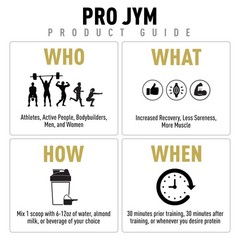 JYM Supplement Science Pro Tahitian 2 Pound (Pack of 1), 22 Servings