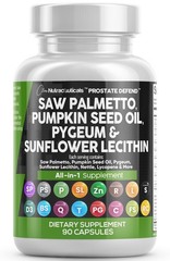 Clean Nutraceuticals Saw Palmetto Pumpkin Seed Oil 90 Count (Pack of 1)