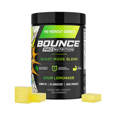 Beast Mode Pre-Workout Gummies – Sour Series