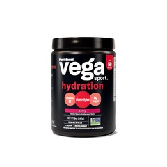 Vega Sport Hydration Powder Berry 50 Servings Electrolyte Supplement Vegan Gl…