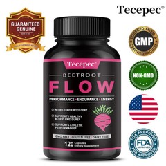 Organic Beet Root Powder Capsule 1300mg per serving Aids in Healthy Circulation