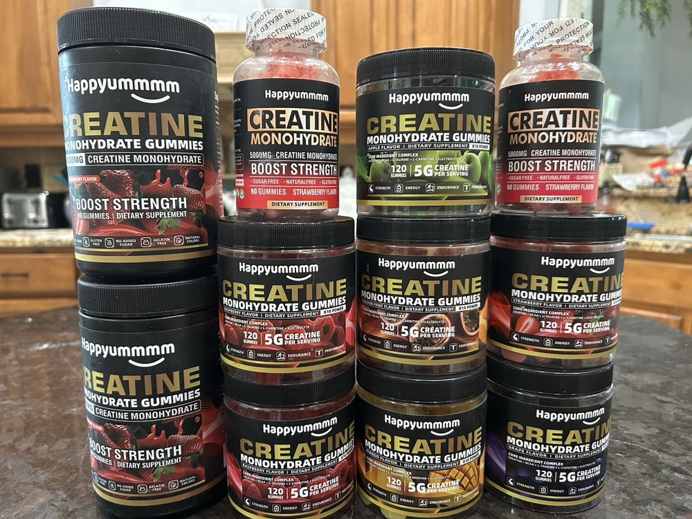 Happyummmm Creatine Monohydrate Gummies Lot