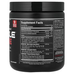 MusclePrime®, Advanced Grade Pre-Workout, White Raspberry, 9.4 oz (266 g)