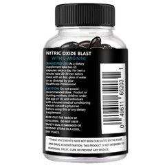 Nitric Oxide Booster Supplement – L-Arginine, L-Citrulline- 60/120 Capsules
