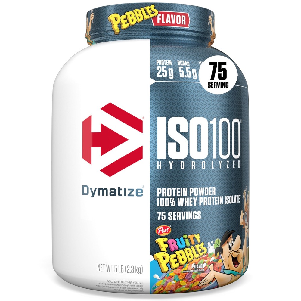 Dymatize x Fruity Pebbles ISO100 Whey 5 Pound (Pack of 1),
