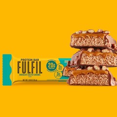 Fulfil Protein Bars Chocolate Salted Caramel Flavored Gluten 20G Protein Pantry
