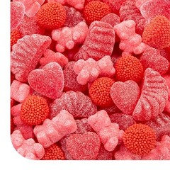Gummy Candy Mix – Pink Candy Assortment, Fruit Flavors – 2 Lb Pack | Tutti