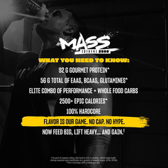 Mass Extreme Gainer Protein Powder – High Calorie Weight Gainer with Whey Protei
