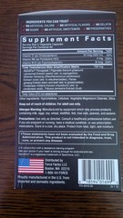 Force Factor Test X180 Legend ~ Test Booster Muscle Builder ~ 120 caps Exp 08/29