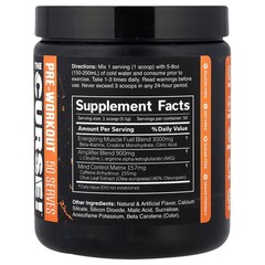 The Curse, Pre Workout, Orange Mango, 8.8 oz (250 g)