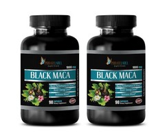 stress away essential – 1000MG BLACK MACA – muscle mens bodybuilding 2 BOTTLE