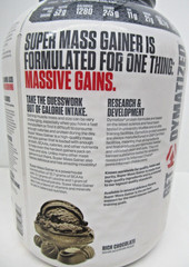 Dymatize Nutrition Super Mass Gainer Protein Powder, Rich Chocolate, 6lbs DENTED