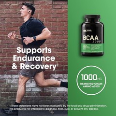 Instantized BCAA Capsules 1000mg – Keto-Friendly Essential Amino Acids, 60 Count