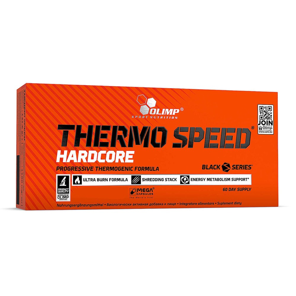 THERMO SPEED HARDCORE – Ultra Burn Formula, Shredding Stack, Energy Metabolism
