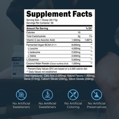 Transparent Labs BCAA Glutamine – 8000 Mg of BCAA Powder with L Glutamine for…