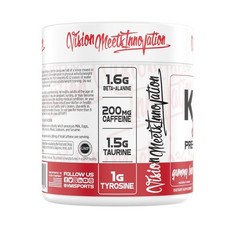 VMI Sports KXR SPORT Preworkout 8oz Size (30 Serv) Gummy 🐻 Bear BEST BY 11/26