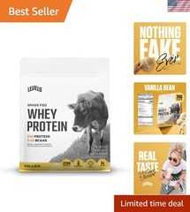 Grass Fed Whey Protein Concentrate, Vanilla Bean, 1LB – Clean & Simple Nutrition