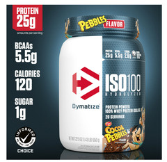 Dymatize ISO100 Hydrolyzed Whey Cocoa Pebbles 20 Servings