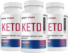 Lean Start Keto Pills Weight Loss Diet Ketosis Nutrition 800mg 60 Caps
