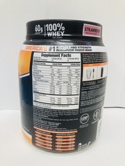 Body Fortress Super Advanced Whey Protein Strawberry 1.78LBS EXP 10/26