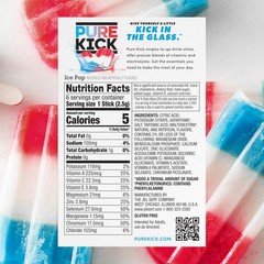 Hydration Drink Mix Singles – Ice Pop Flavor, 72 Packets, 12 Boxes, On-the-Go!