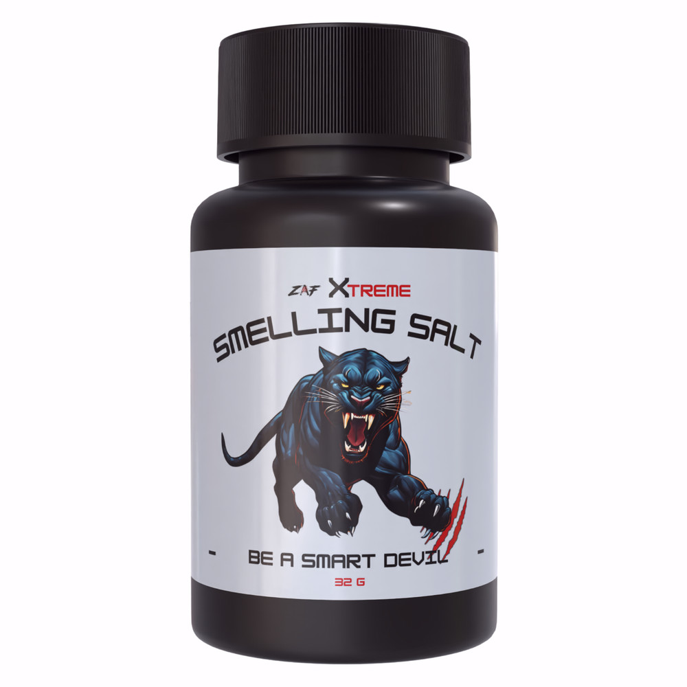 Zaf Xtreme Ammonia Smelling Salts for professional-Pre-activated & Ready To Use.