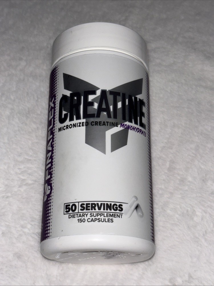 FinaFlex Creatine Monohydrate: Promote Muscle Size, Strength, Performance 150ct