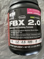 Advanced Performance Pre Workout 2 LBS Formula Pink Lemonade Ex:04/27 FBX 2.0