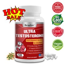 ULTRA TESTOSTERONE booster Performance Blend Capsules -Male Enhancer Muscle Gain