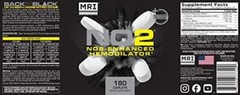 MRI Performance NO2 3,000mg Nitric Oxide Booster L-Arginine AAKG 180 Caplets