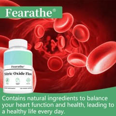 Nitric Oxide Flow for Blood Circulation and Heart Health, Endurance/Energy