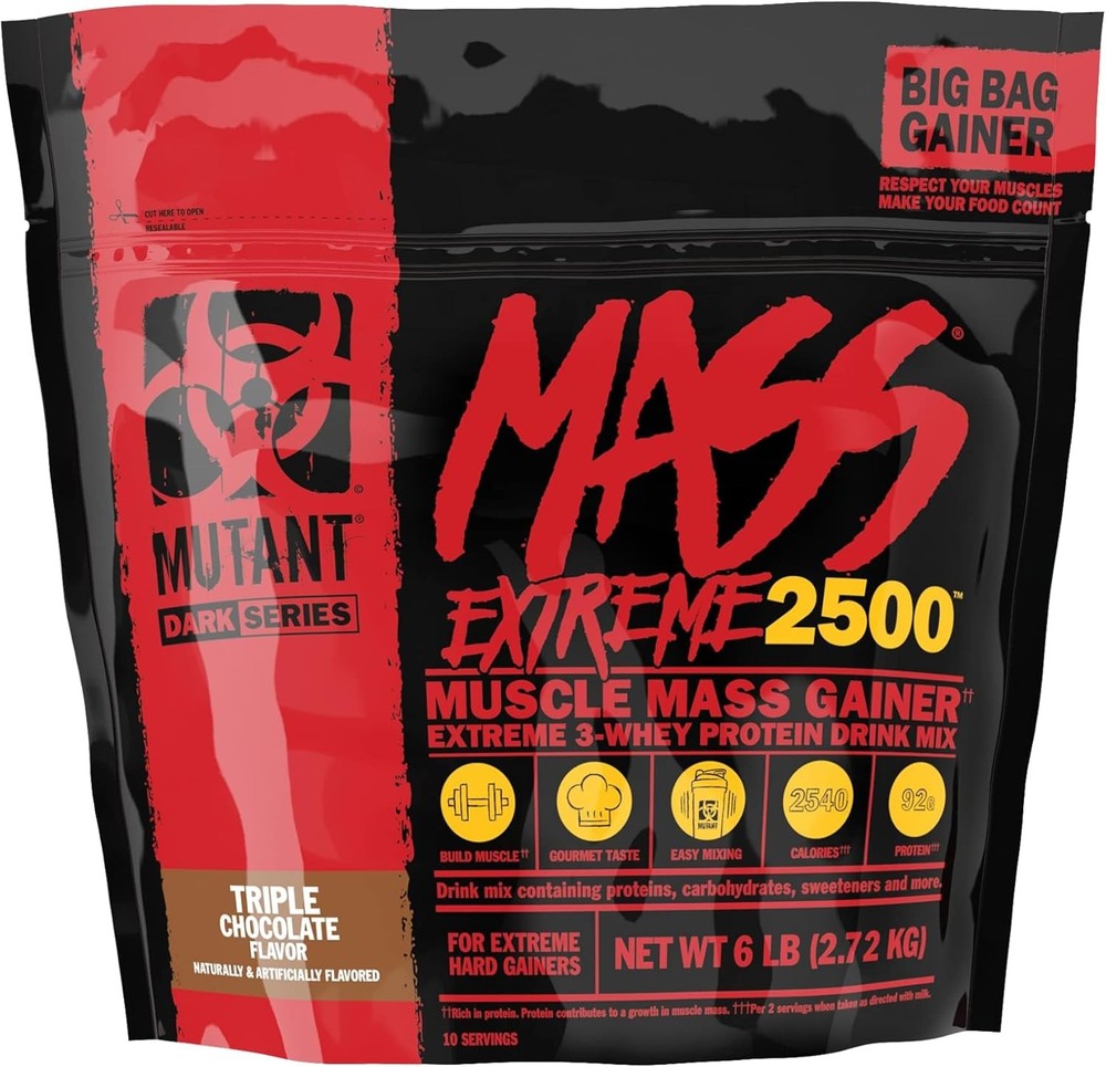 Mutant Mass Extreme Gainer – Whey Protein Powder Build Muscle Size and Strength