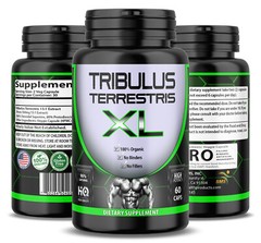 TRIBULUS TERRESTRIS 96% SAPONINS EXTRACT ORGANIC FITNESS SUPPLEMENT 180 CAPS