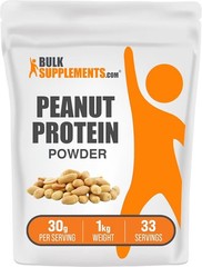 BulkSupplements Peanut Flour – Vegan Protein Powder – 30g Per Serving