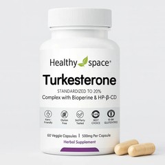RAW Nutrition Turkesterone Complex Natural Lean Muscle Builder 500mg 60 Capsules